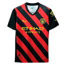 Camisa Manchester City II 22/23 Puma Torcedor Masculina - Vermelho e Preto